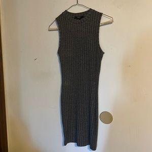 Forever 21 dark gray casual dress
